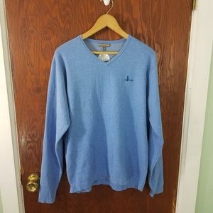 Peter Millar V Neck Sweater, Size L